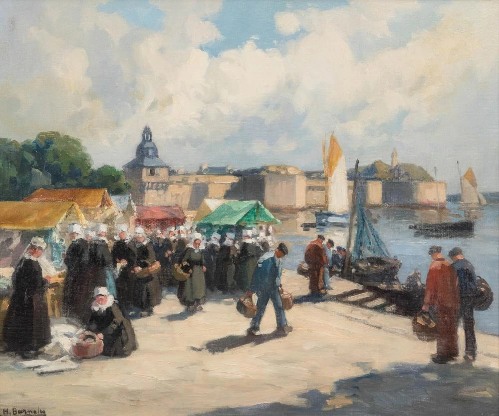 Mercato a Concarneau